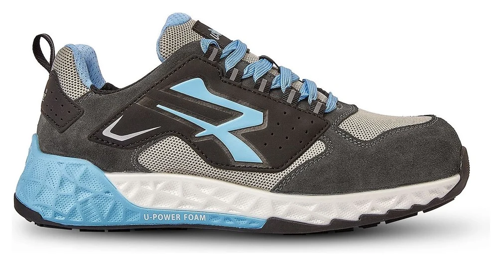 ARYA ESD - Grey / Baby Blue - Devant