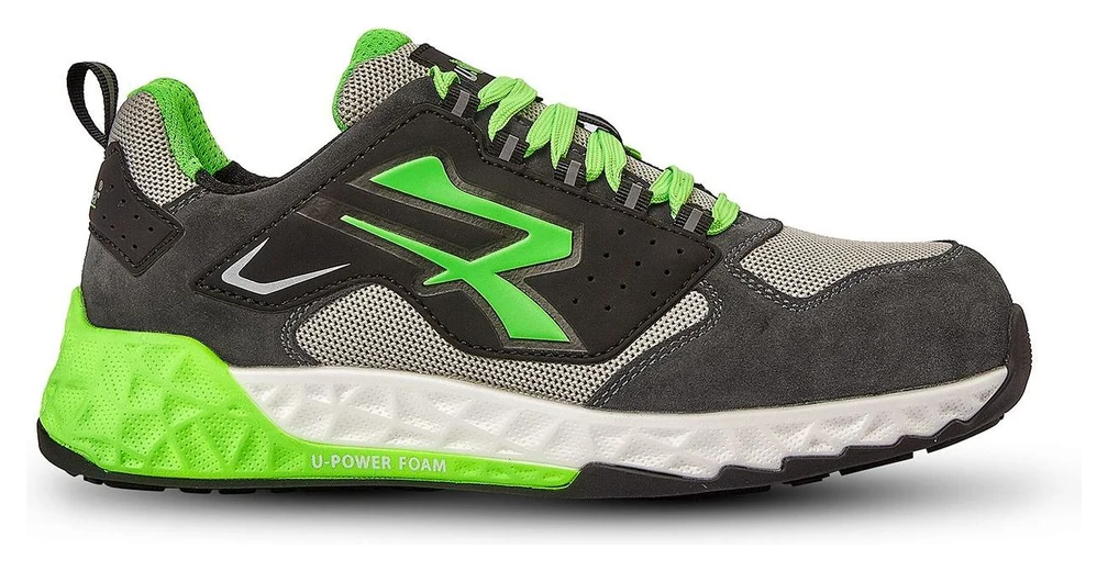 BRAN ESD - Grey / Verde Fluo - Devant