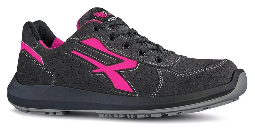 ELECTRA s ESD - Grey / Pink Fluo - Devant