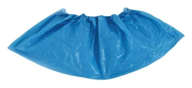 PP-U-08 CPE SHOE COVER - AZUR - Devant