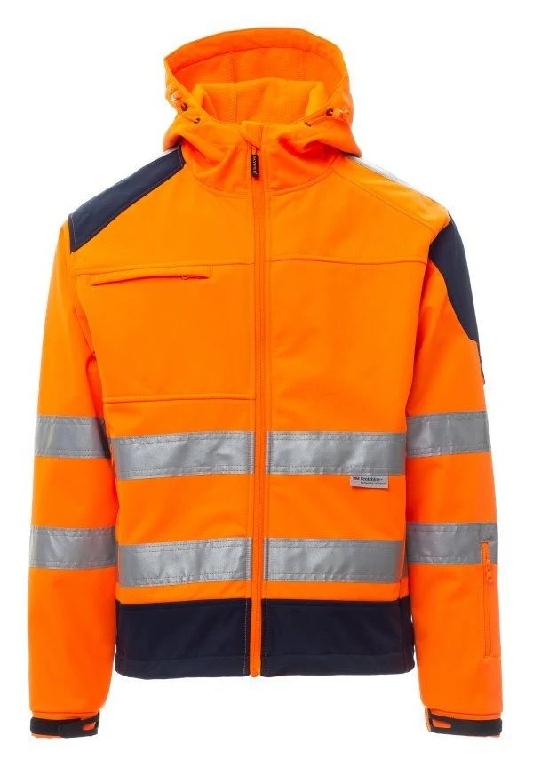 ORANGE FLUO/BLEU MARINE