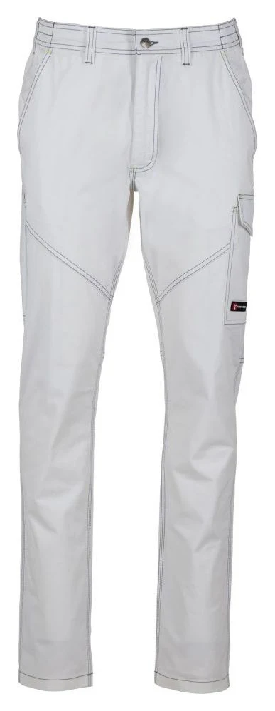 WORKER STRETCH SUMMER - BLANC - Devant