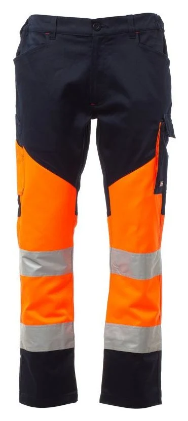 ORANGE FLUO/BLEU MARINE