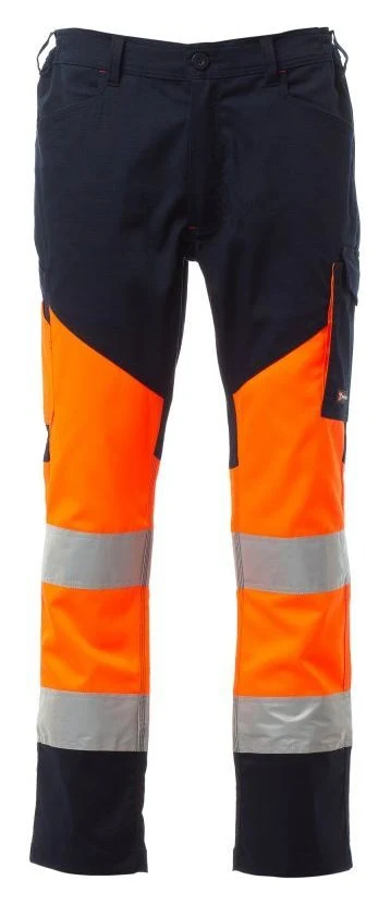 ORANGE FLUO/BLEU MARINE