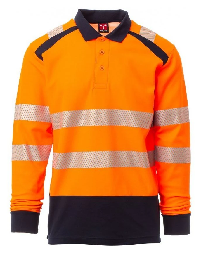 ORANGE FLUO/BLEU MARINE