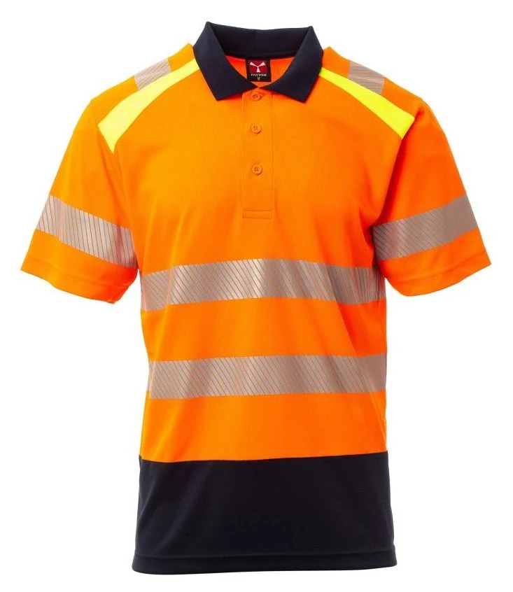 ORANGE FLUO/BLEU MARINE