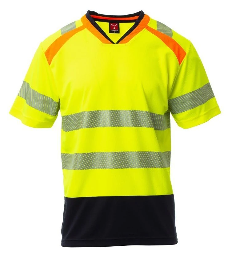 ALLEY - JAUNE FLUO/BLEU MARINE - Devant