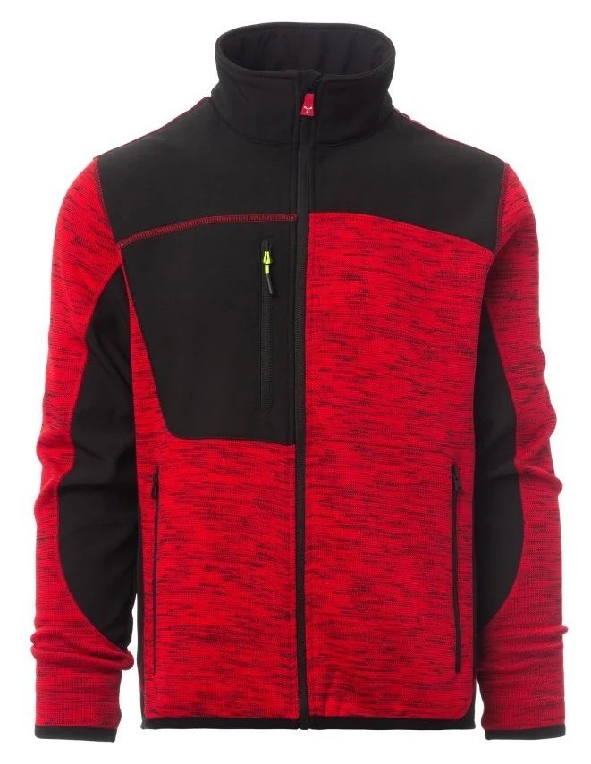 ROUGE CHINÉ/NOIR