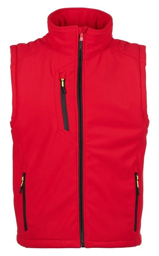 CREEK VEST PAD - ROUGE/NOIR - Devant