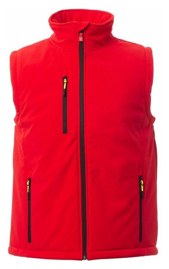 GALE VEST PAD - ROUGE/NOIR - Devant