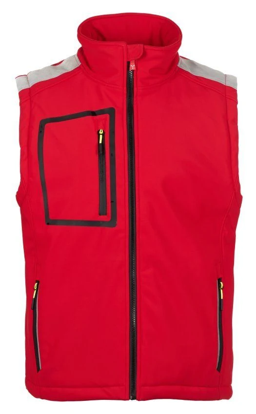 STREAM VEST PAD - ROUGE/NOIR - Devant