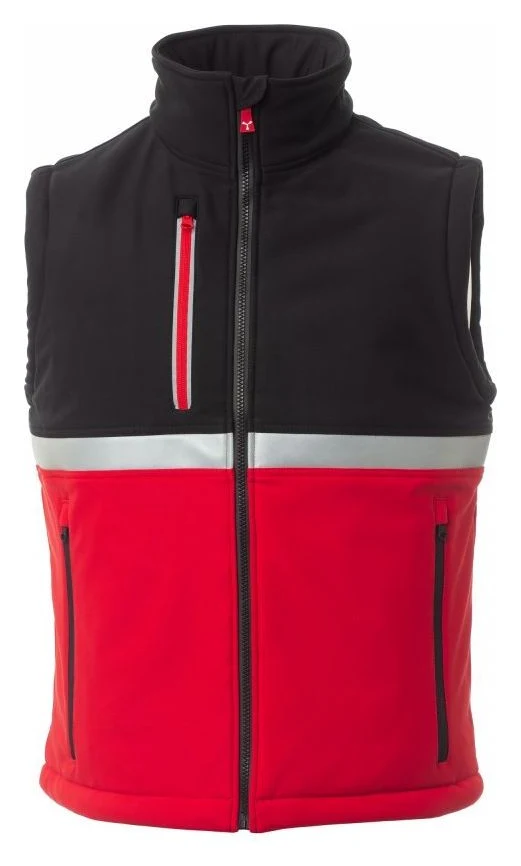 WISE VEST PAD - ROUGE/NOIR - Devant