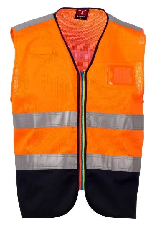 ORANGE FLUO/BLEU MARINE
