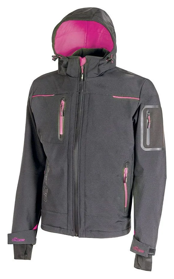SPACE LADY - Fuchsia / Grey - Devant