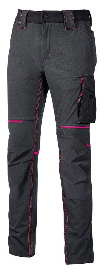 WORLD LADY - Fuchsia / Grey - Devant
