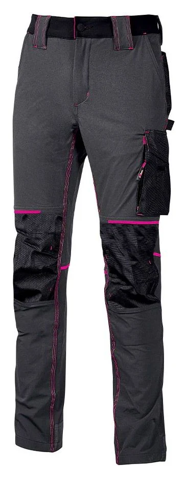 ATOM LADY - Fuchsia / Grey - Devant